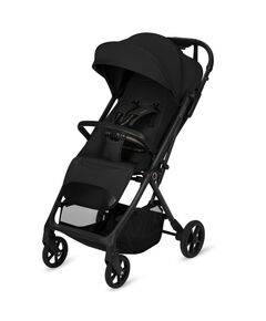 Carucior sport, Lionelo, Tansi, Pliere automata, Ultracompact, Manevrare cu o mana, Roti cu tehnologie GravelTech, Spatar si suport picioare reglabile, 6-48 luni, Sustine 22 kg, Negru, Culoare: Negru