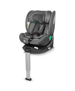 Scaun auto, Lionelo, i-Size Braam, 0-36 Kg, 40-150 cm, Cu isofix si picior de fixare, Protectie laterala, Rotire 360 grade, Ajustare spatar in 5 pozitii, Tetiera reglabila in 14 trepte, Conform cu standardul european de securitate R129, Gri, Culoare: Gri