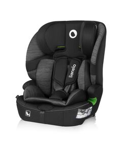 Scaun auto i-Size, Lionelo, Billy , 76 - 150 cm, 1/2/3, Isofix + top tether, Tetiera reglabila in 10 pozitii, Insertie ergonomica, Tapiterie lavabila, Testat la impact, Baza lata, Conform cu R129, Gri, Culoare: Gri