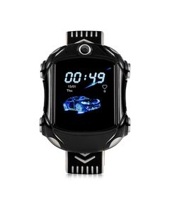 Ceas smartwatch GPS copii Wonlex KT14, Negru, Culoare: Negru