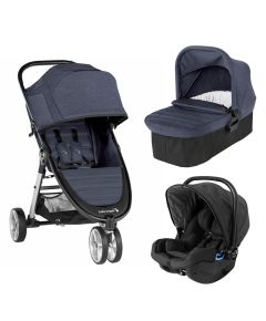 Carucior City Mini 2 Carbon sistem 3 in 1, Culoare: Carbon