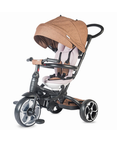Tricicleta multifunctionala Coccolle Modi+ Maro, Culoare: Maro