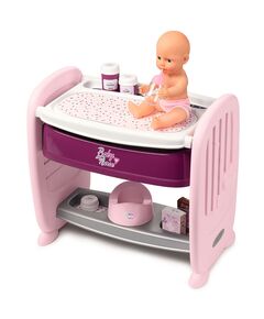 Patut Co-Sleeper pentru papusi Smoby Baby Nurse 2 in 1