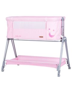 Patut Co-Sleeper Chipolino Pretty Close blush, Culoare: Roz