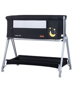Patut Co-Sleeper Chipolino Pretty Close raven, Culoare: Negru