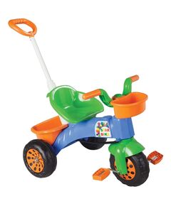 Tricicleta Pilsan Star blue cu maner