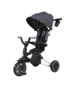 Tricicleta ultrapliabila Qplay Nova Negru, Culoare: Negru