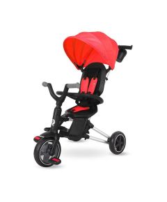 Tricicleta ultrapliabila Qplay Nova Rosu, Culoare: Rosu