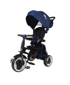 Tricicleta pliabila Qplay Rito+ Albastru, Culoare: Albastru