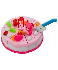 Set tort aniversar cu accesorii Ecotoys
