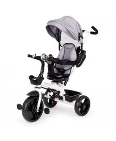 Tricicleta cu sezut reversibil Ecotoys JM-322 - Gri