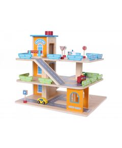 Garaj tip pista pentru masinute cu lift si masinute Ecotoys 1085