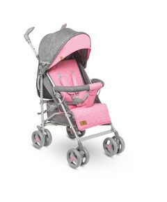 Lionelo - Carucior sport Irma, Cu husa de picioare, Cu plasa de tantari, Conform cu standardul european de securitate EN1888-1, Roz
