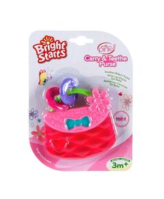 Bright Starts - Posetuta Pretty In Pink Carry & Teethe Purse
