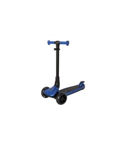 Trotineta Lamborghini, 3 roti, cadru aluminiu, albastra, roti LED