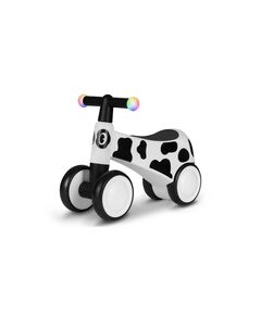 Lionelo - Bicicleta fara pedale, Sammy, Cu 4 roti, Din spuma EVA, Stabila, Manere moi, antiderapante, 12- 36 luni, Greutate maxima suportata 25 kg, Certificata EN 71-1:2014, EN 71-2:2011, EN 71-3:2019, Alb