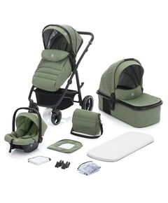 Carucior Jaguar 3 in 1 green melange Fillikid