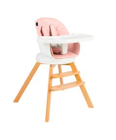 Scaun de masa 3 in 1 Juju Eat&Twist, Roz, Culoare: Roz