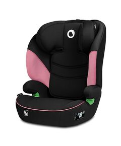 Lionelo - Scaun auto Lars i-Size, Cu tetiera reglabila in 10 pozitii, Cu pozitionare spre sensul de mers, 15-36 Kg, 100-150 cm, Conform cu standardul european de securitate ECE R129/03, Roz
