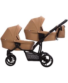 Carucior 3 in 1 Gemeni Bebetto 42 PRO 2023, Culoare: Maro