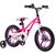 Bicicleta Copii 4-6 ani Galaxy G1601C 16", Roz/Alb, Culoare: Roz/Alb