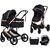 Carucior Chipolino Amore 3 in 1 noir, Culoare: Negru
