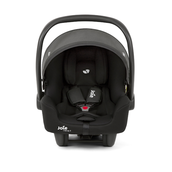 Joie - Scoica auto i-Snug 2 cu tetiera reglabila, 40-75 cm, Shale, testata ADAC si certificata R129