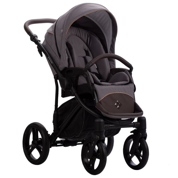 Carucior 3 in 1 Bebetto Bresso ONYX, Culoare: Gri