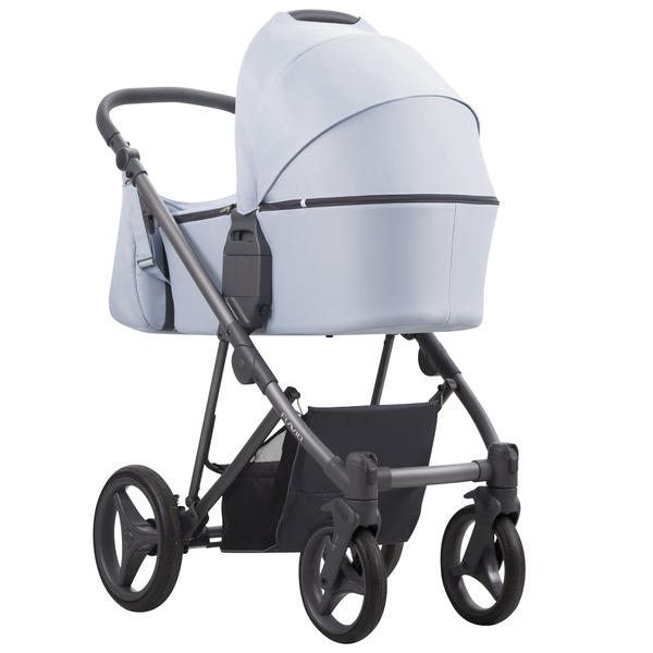 Carucior 3 in 1 Bebetto Flavio, Culoare: Gri deschis