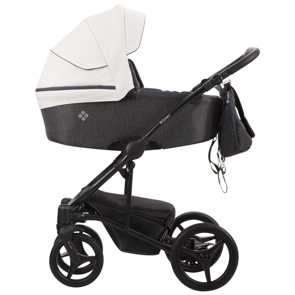 Carucior 3 in 1 Bebetto Torino, Culoare: Gri/Alb