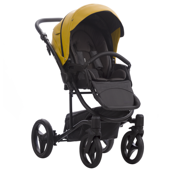 Carucior 3 in 1 Bebetto Torino, Culoare: Mustar