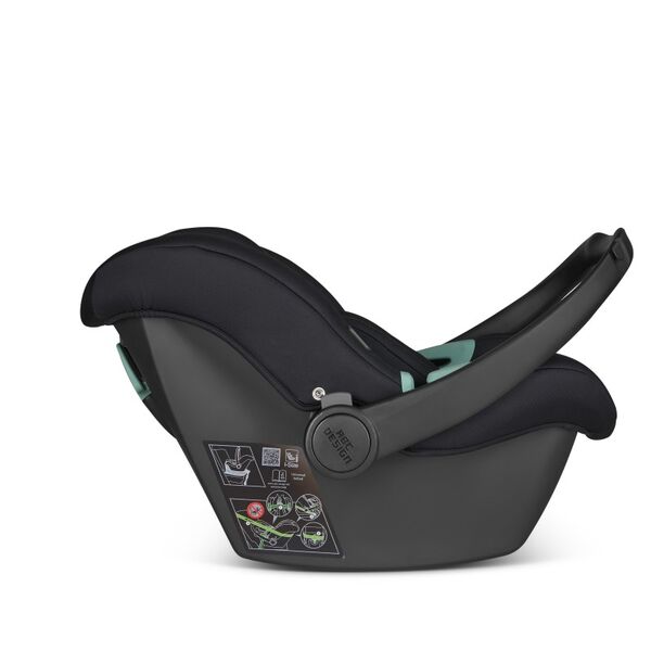 Scaun auto Tulip i-Size 0-13 kg Black ABC Design