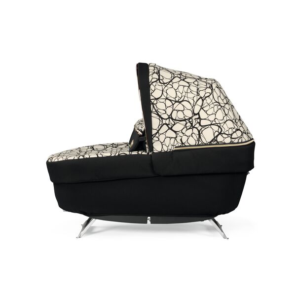 Carucior 3 in 1 Peg Perego Book, Primoviaggio SL,  0 - 22 kg, Graphic Gold, Negru / Bej