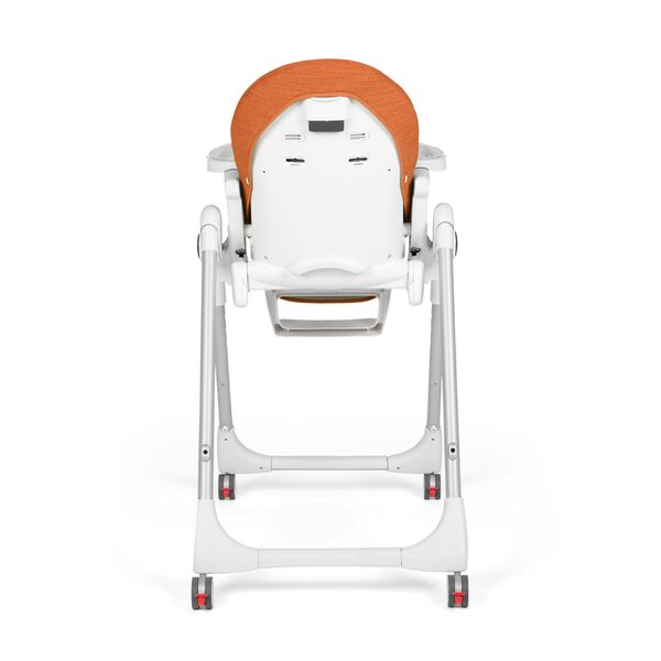 Scaun de masa 2 in 1 Peg Perego Prima Pappa Zero Follow Me, 0-15 Kg, Wonder Orange, Portocaliu