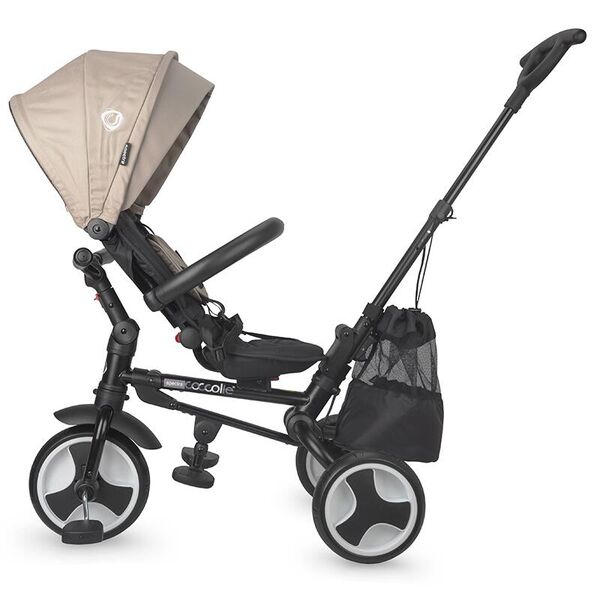 Tricicleta ultrapliabila Coccolle Spectra Greystone, Culoare: Gri