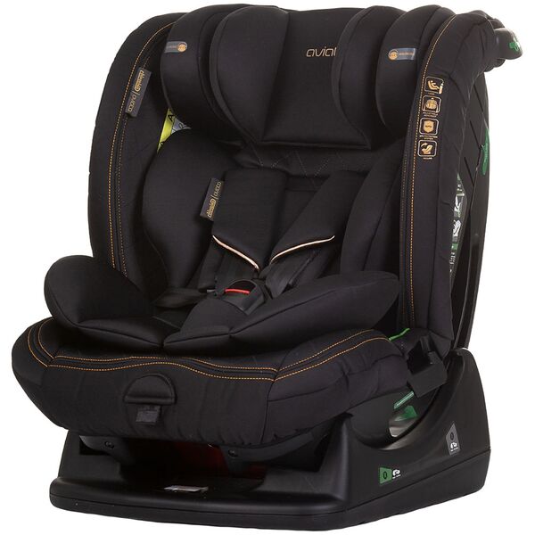 Scaun auto Chipolino Aviato I-Size 40-150 cm obsidian, Culoare: Negru Scaun auto Chipolino Aviato I-Size 40-150 cm obsidian, Culoare: Negru