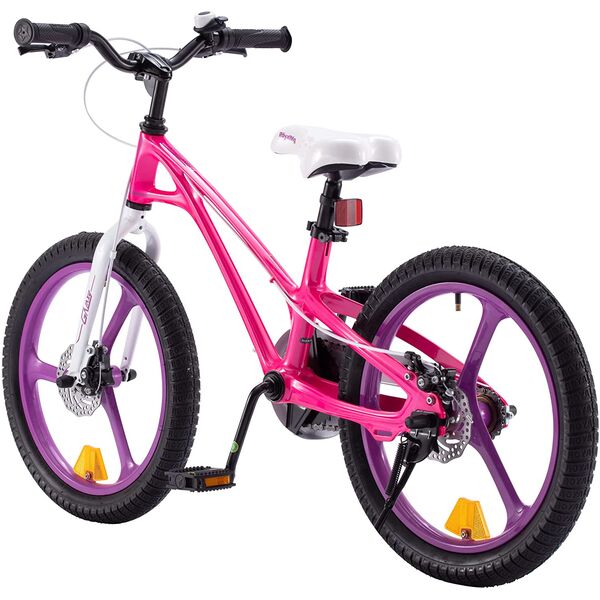 Bicicleta Copii 4-6 ani Galaxy G1601C 16", Roz/Alb, Culoare: Roz/Alb