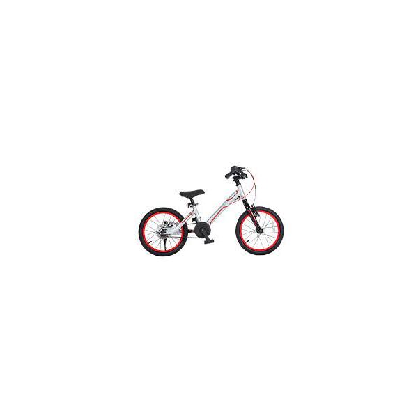 Bicicleta Copii 5-7 ani Mars M1801C 18", Gri/Alb