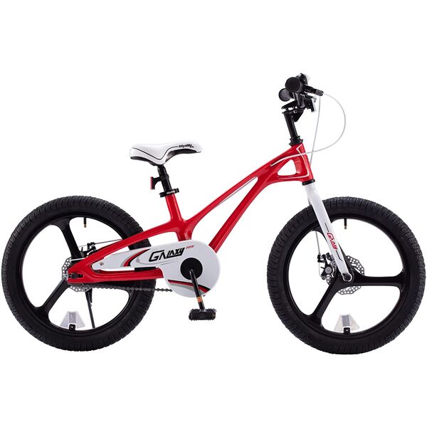 Bicicleta Copii 5-7 ani Galaxy G1801C 18", Rosu/Alb