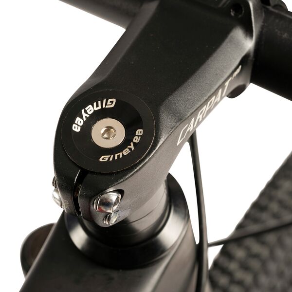 Bicicleta MTB-HT Carpat PRO CARBON C275C 27.5", Gri/Negru, Culoare: Gri/Negru