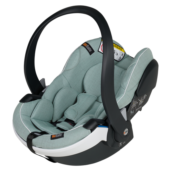 Scoică copii iZi Go Modular X2 i-Size – Sea Green Mélange