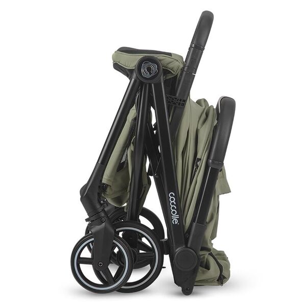 Carucior cu pliere automata Coccolle Sierra Sage green, Culoare: Verde