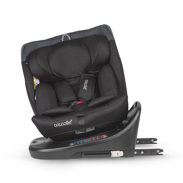 Scaun auto iSize 40-150 cm C Atira Diamond black, Culoare: Negru