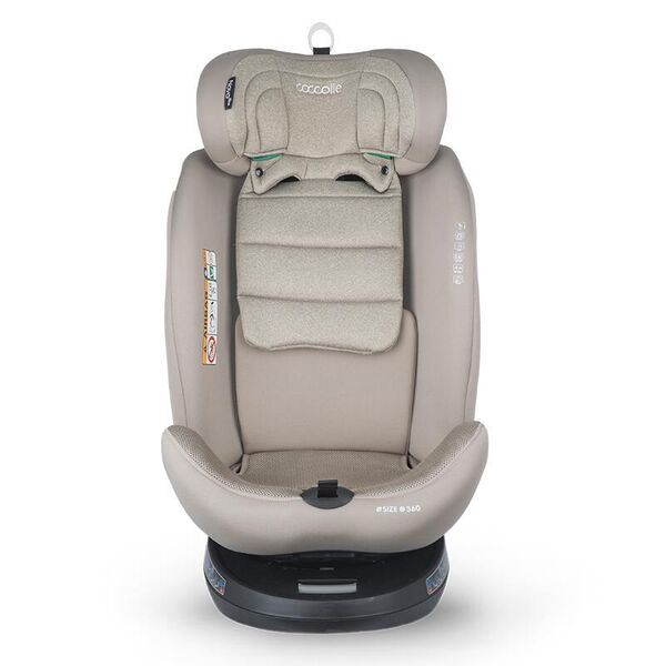 Scaun auto iSize 40-150 cm Coccolle Nova Sand beige, Culoare: Bej