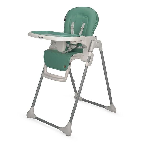 Scaun de luat masa Coccolle Noori Emerald green, Culoare: Verde