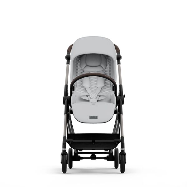 Carucior Cybex Melio Carbon B 2 in 1, Fog Grey, Culoare: Gri