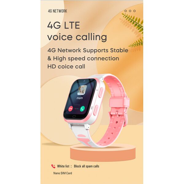 Ceas Smartwatch Pentru Copii, Wonlex KT11 PRO, Albastru, Culoare: Albastru