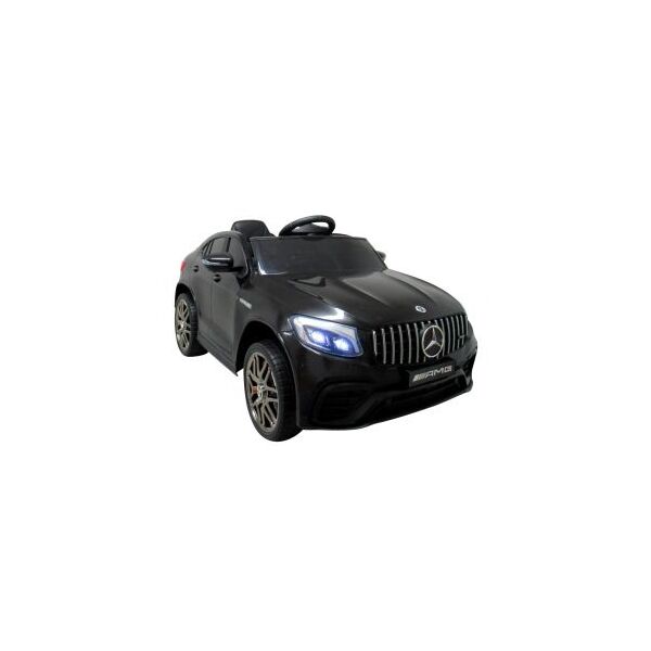 Masinuta electrica cu telecomanda 4 x 4, roti EVA, varsta 3-6 ani, Mercedes AMG GLC 63S, 115x61x55 CM, putere 180W R-Sport - Negru