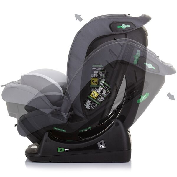Scaun auto Chipolino Aviato I-Size 40-150 cm ash grey, Culoare: Gri Scaun auto Chipolino Aviato I-Size 40-150 cm ash grey, Culoare: Gri