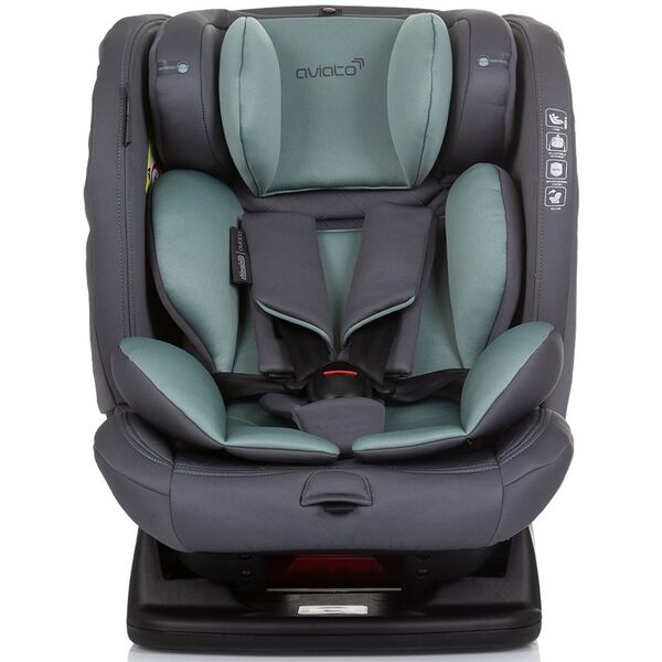 Scaun auto Chipolino Aviato I-Size 40-150 cm pastel green, Culoare: Verde Scaun auto Chipolino Aviato I-Size 40-150 cm pastel green, Culoare: Verde